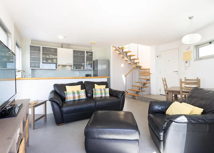 Seafront Penthouse In アパート エル・メダノ
